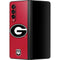 University of Georgia Logo Red Galaxy Z Fold3 5G Skin