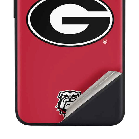 University of Georgia Logo Red Google Pixel 4a Skin