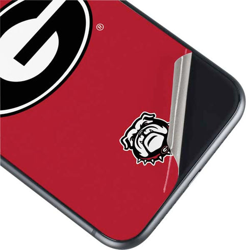 University of Georgia Logo Red iPhone 11 Skin