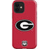 University of Georgia Logo Red iPhone 12 Impact Case