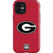 University of Georgia Logo Red iPhone 12 Mini Impact Case