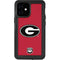 University of Georgia Logo Red iPhone 12 Mini Waterproof Case