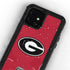 University of Georgia Logo Red iPhone 12 Mini Waterproof Case