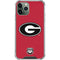 University of Georgia Logo Red iPhone 12 Pro Max Clear Case