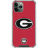 University of Georgia Logo Red iPhone 12 Pro Max Clear Case