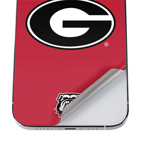 University of Georgia Logo Red iPhone 12 Pro Max Skin