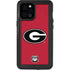 University of Georgia Logo Red iPhone 12 Pro Max Waterproof Case