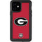 University of Georgia Logo Red iPhone 12 Waterproof Case