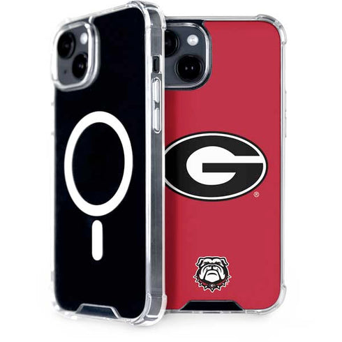 University of Georgia Logo Red iPhone 13 MagSafe Case