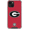 University of Georgia Logo Red iPhone 13 Mini Clear Case