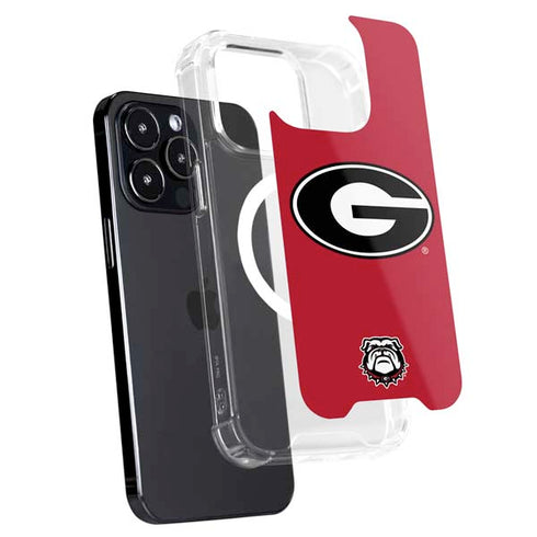 University of Georgia Logo Red iPhone 13 Pro MagSafe Case