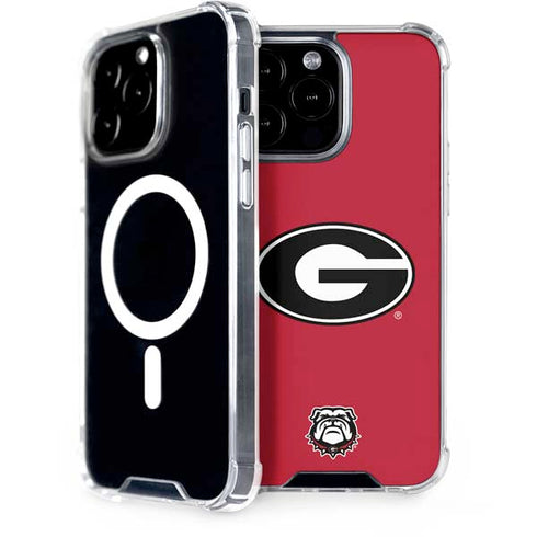University of Georgia Logo Red iPhone 13 Pro Max MagSafe Case