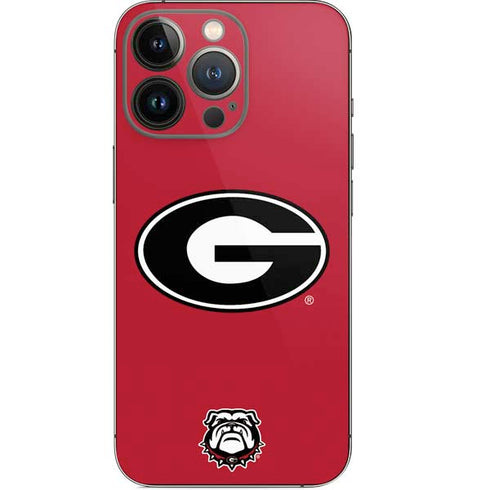 University of Georgia Logo Red iPhone 13 Pro Skin