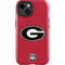 University of Georgia Logo Red iPhone 15 Plus Impact Case