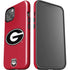 University of Georgia Logo Red iPhone 14 Plus Impact Case