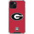 University of Georgia Logo Red iPhone 14 Plus Clear Case