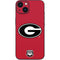 University of Georgia Logo Red iPhone 15 Plus Skin