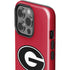 University of Georgia Logo Red iPhone 14 Pro Impact Case