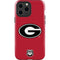 University of Georgia Logo Red iPhone 15 Pro Max Impact Case