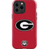 University of Georgia Logo Red iPhone 15 Pro Max Impact Case
