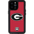 University of Georgia Logo Red iPhone 14 Pro Max Waterproof Case