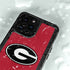 University of Georgia Logo Red iPhone 15 Pro Waterproof Case