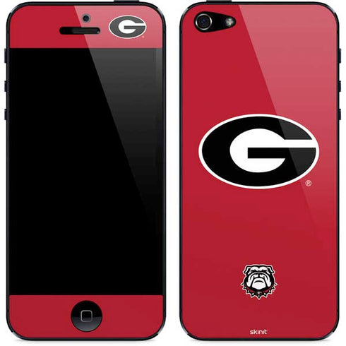 University of Georgia Logo Red iPhone 5/5s/5SE Skin