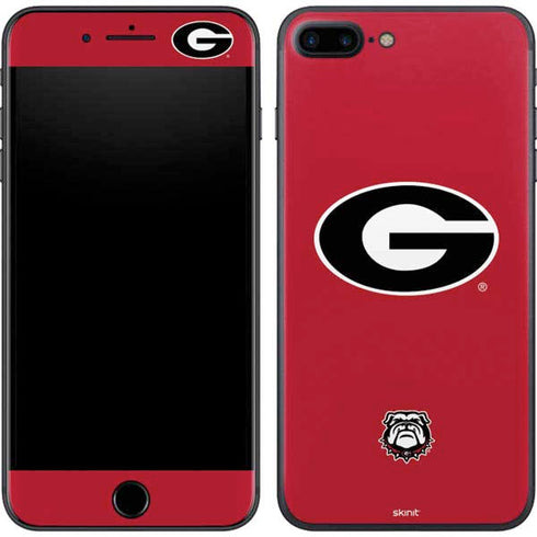 University of Georgia Logo Red iPhone 7 Plus Skin