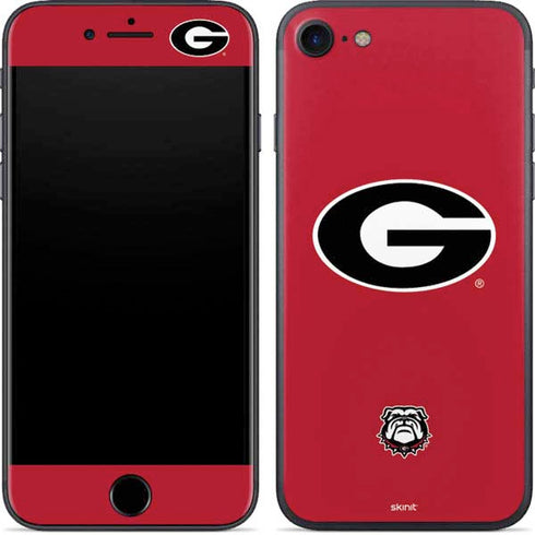 University of Georgia Logo Red iPhone 7 Skin