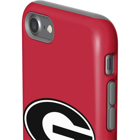 University of Georgia Logo Red iPhone SE (2nd & 3rd Gen) Pro Case