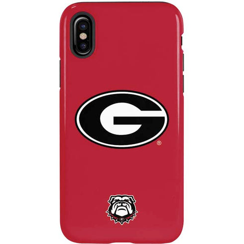 University of Georgia Logo Red iPhone X Pro Case