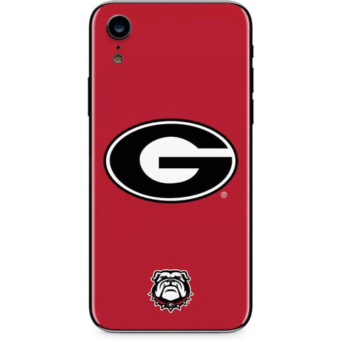 University of Georgia Logo Red iPhone XR Skin