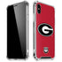University of Georgia Logo Red iPhone XS Max Clear Case