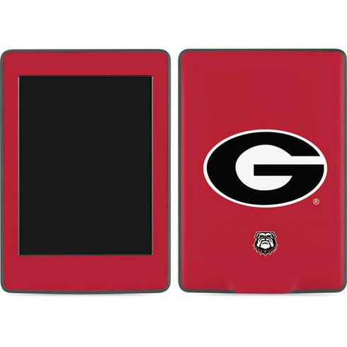 University of Georgia Logo Red Amazon Kindle Skin