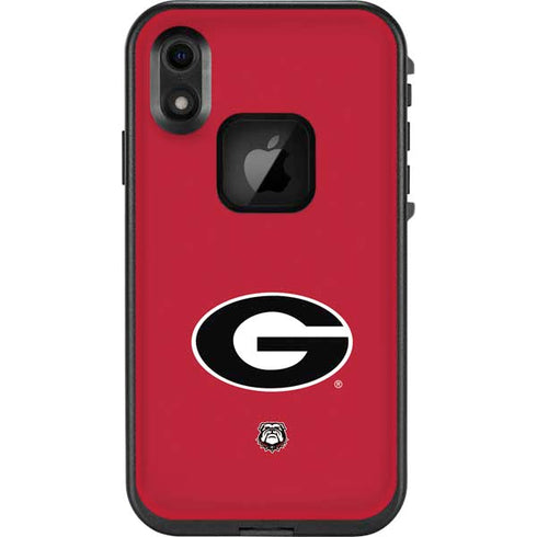 University of Georgia Logo Red LifeProof Fre iPhone Skin