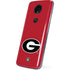 University of Georgia Logo Red Moto E5 Plus Skin