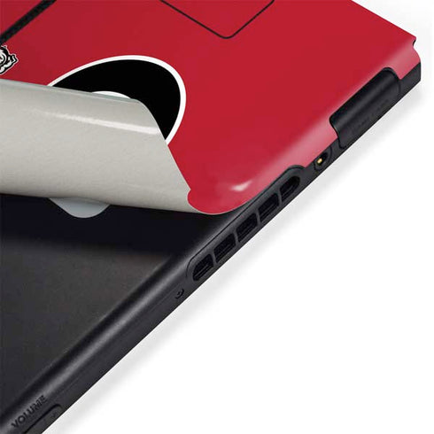 University of Georgia Logo Red Nintendo Switch Bundle Skin