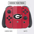 University of Georgia Logo Red Nintendo Switch Bundle Skin