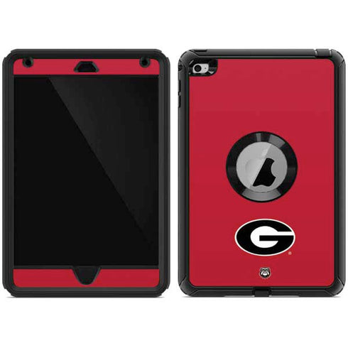 University of Georgia Logo Red Otterbox Defender iPad Skin