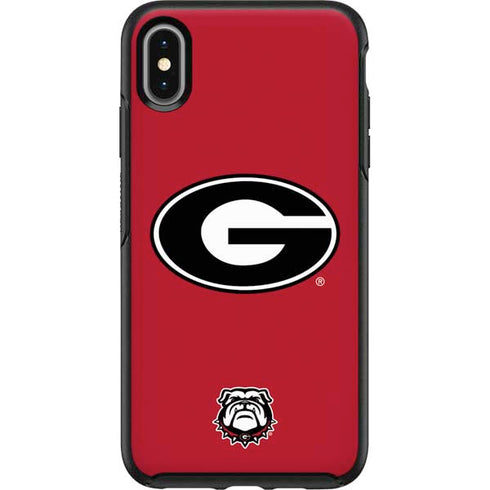 University of Georgia Logo Red Otterbox Symmetry iPhone Skin