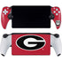 University of Georgia Logo Red PlayStation Portal Remote Player Skin
