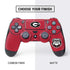 University of Georgia Logo Red PS4 Controller Skin