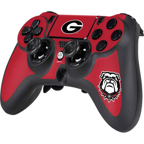 University of Georgia Logo Red PS4/PC SCUF Impact Controller Skin