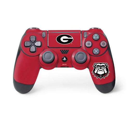University of Georgia Logo Red PS4 Pro/Slim Controller Skin