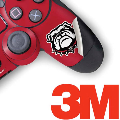 University of Georgia Logo Red PS4 Pro/Slim Controller Skin