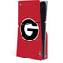 University of Georgia Logo Red PS5 Slim Disk Console Skin