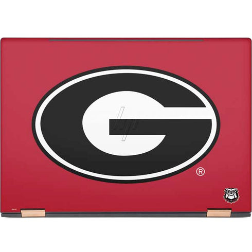 University of Georgia Logo Red HP Spectre Skin