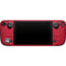 University of Georgia Logo Red Steam Deck Handheld Gaming Computer Skin