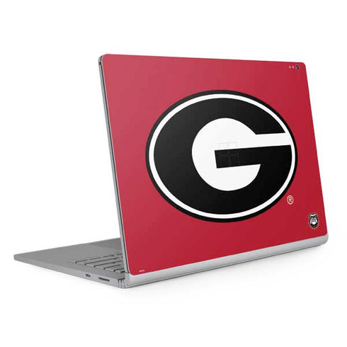 University of Georgia Logo Red Surface Book 2 13.5in Skin