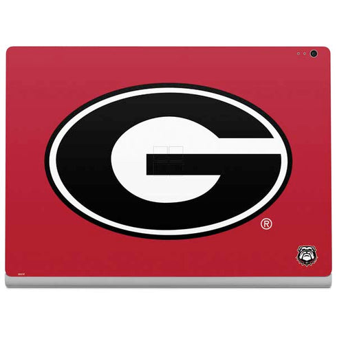 University of Georgia Logo Red Surface Book 2 13.5in Skin